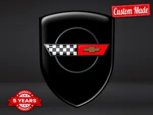 Corvette Pegatinas Logo Negocio Profesional Diseño Resistente